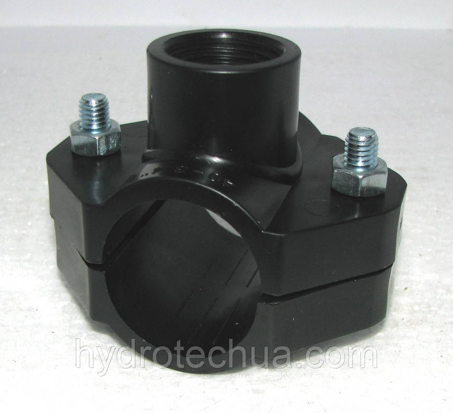 Хомут-врізка (сідало) пропіленовий 40 х 3/4"