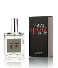 Парфумована вода чоловіча Giorgio Armani Sport Code 35 мл
