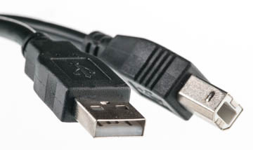 Кабель PowerPlant USB 2.0 AM  – BM, 4.75м, One ferrite, фото 1