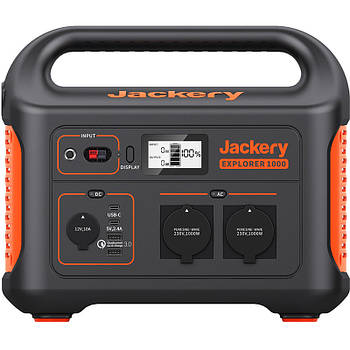 Зарядна станція Jackery Explorer 1000EU 1002Wh, 278333mAh, 1000W