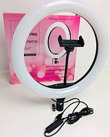 Светодиодная кольцевая Led лампа для фото и видео съемки S31, 33см (без штатива)