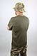 LTM Khaki Coolmax T-Shirt Потовідвідна Футболка тактична бойова хакі кулмакс Футболка ЗСУ Олива, фото 7
