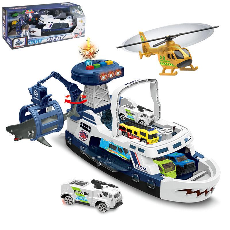 Корабель зі світловими та звуковими ефектами Shark "City" six-six-Zero арт. 660 S-04, фото 1