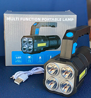 Ручная водонепроницаемая лампа-фонарь "multi fuction portable lamp", черная