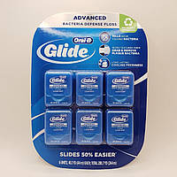 Oral-B, Glide, Advanced, зубная нить для глубокой очистки, чиста мята 1 шт.