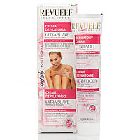 Крем для депиляции ультрамягкой кожи, Depilatory Cream, Revuele, 125 ml