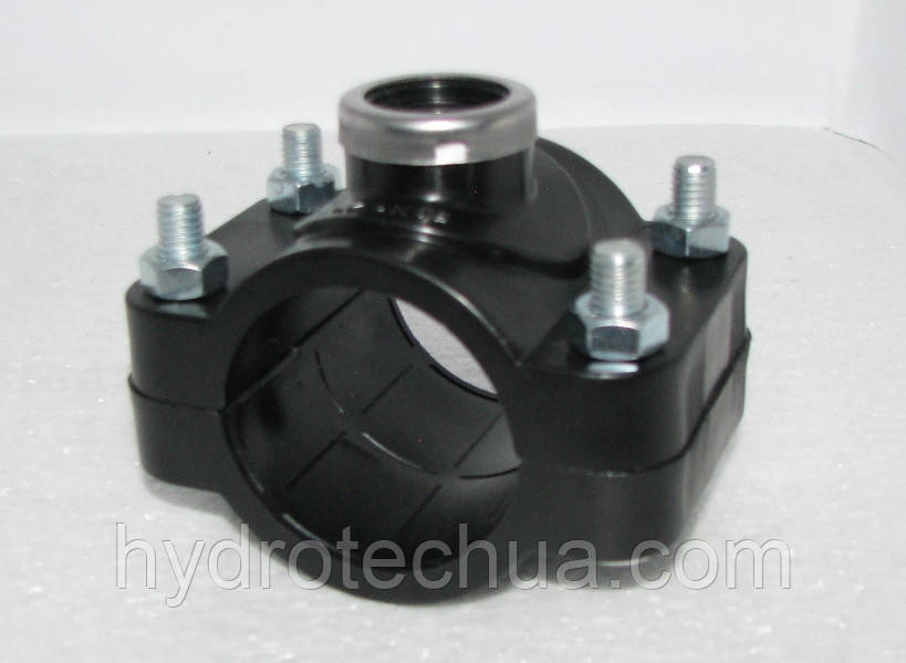 Хомут-врізка (сідало) пропіленовий 50 х 1/2"