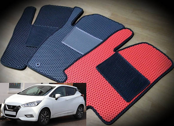 Килимки ЕВА в салон Nissan Micra K14 '17-, фото 1