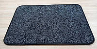 Коврик Флин на резиновой основе 70х50 см черный