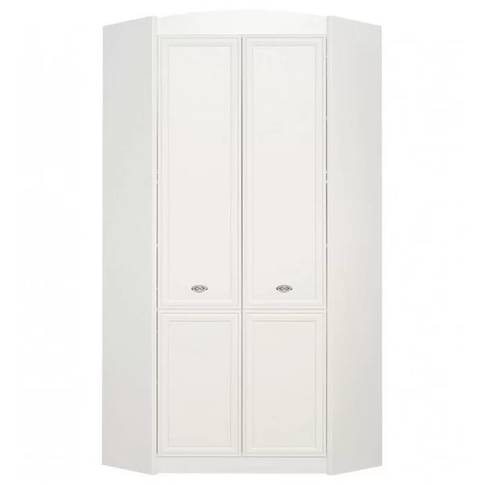 Кутова шафа в дитячу кімнату Салерний корпус та фасад ДСП Білий (Gerbor-Україна ТМ)