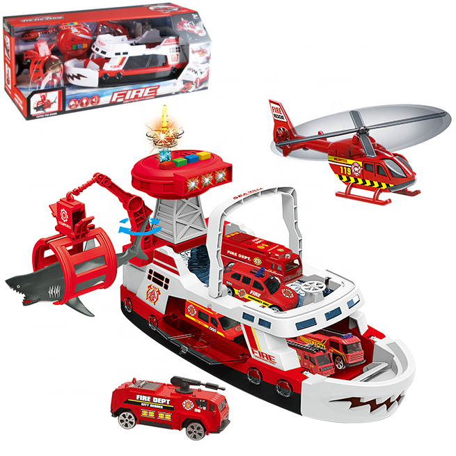 Корабель зі світловими та звуковими ефектами Shark "Fire" six-six-Zero арт. 660 S-02, фото 1