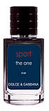 Dolce&Gabbana The One Sport ТЕСТЕР LUX чоловічий 60 мл, фото 3