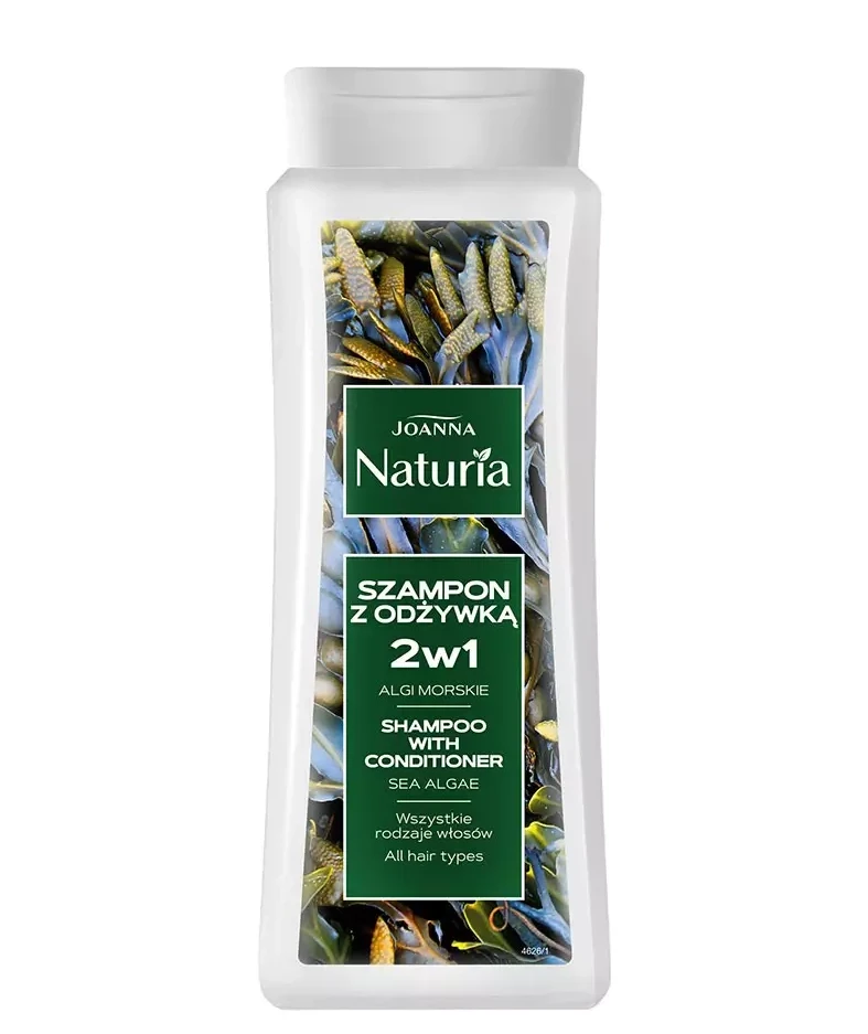 Водорості - Шампунь-кондиціонер для всіх типів волосся Joanna Naturia Shampoo with conditioner for all hair, фото 1