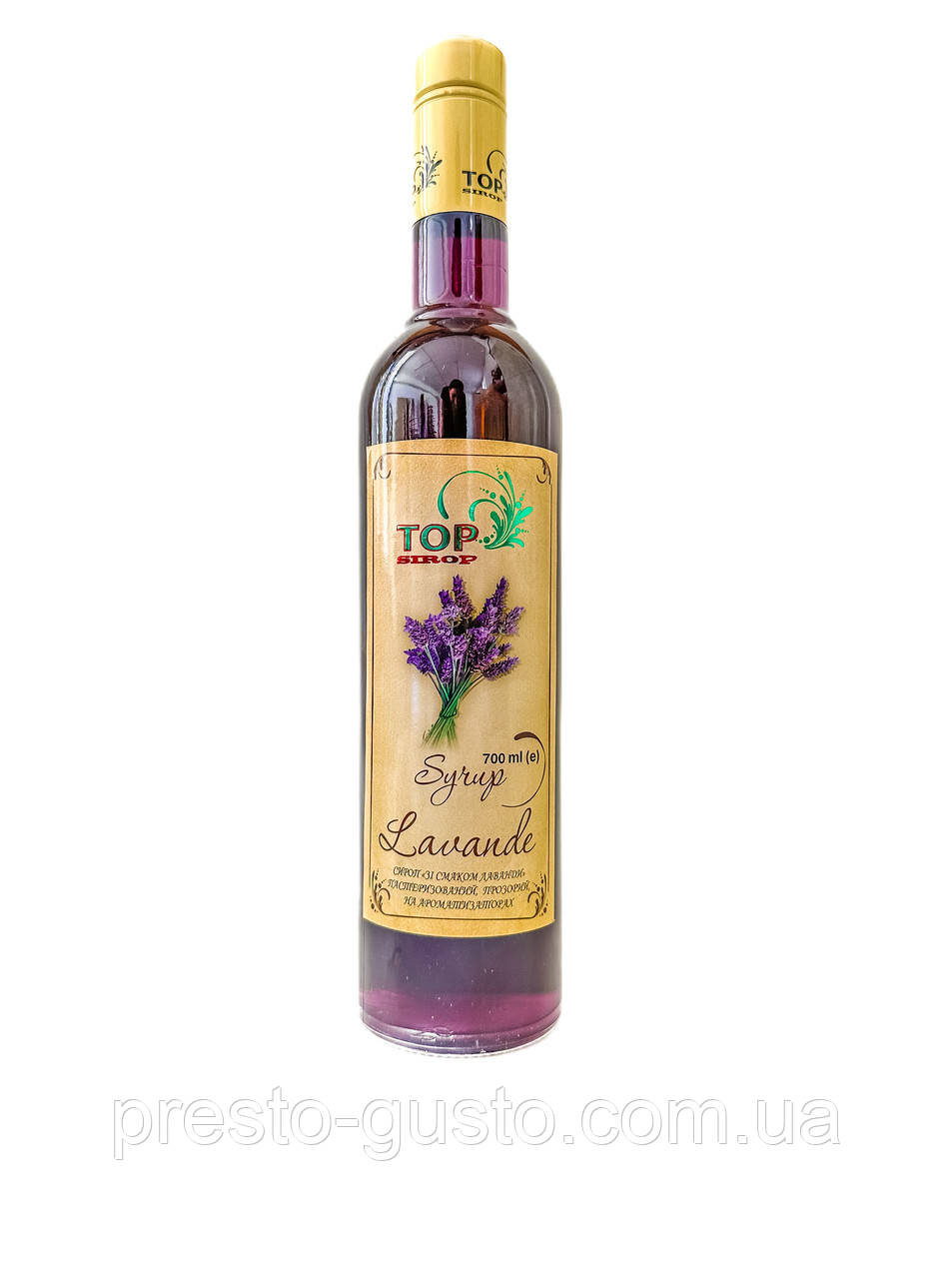Сироп "Лаванда" 0,9л ТМ "TOP Sirop"