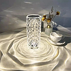 ОПТОМ Настільна LED лампа Кристал Роза кришталева crystal rose, фото 3