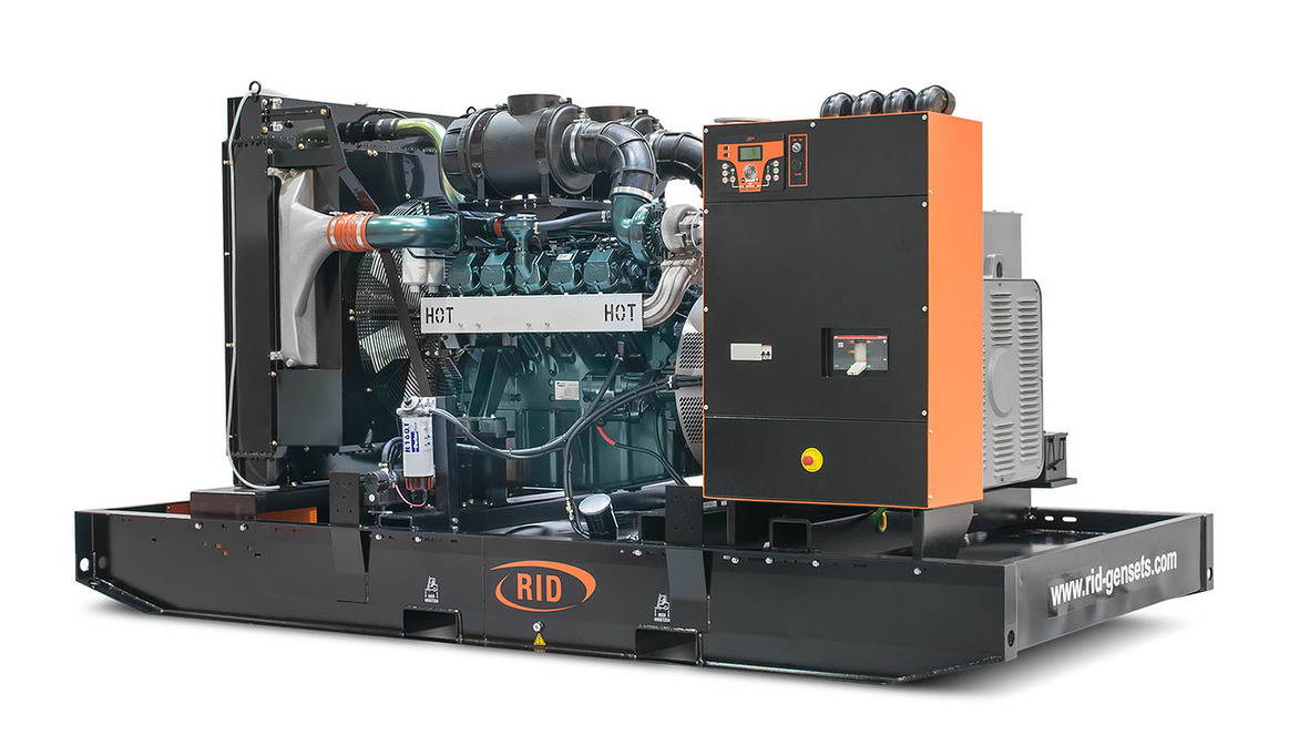 Трьохфазний дизельний генератор RID 700 B-SERIES (560 кВт) відкритий + автозапуск