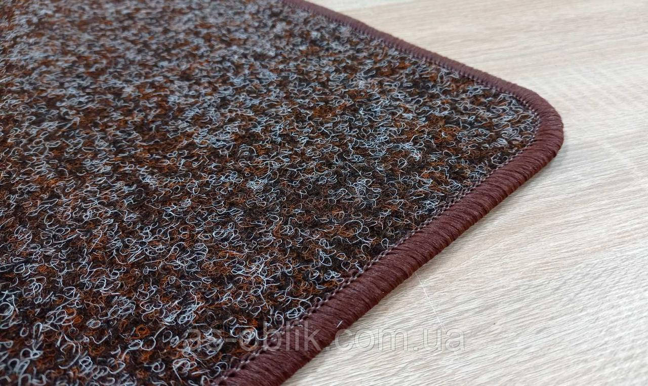 Коврик Флин коричневый на резиновой основе 70х50 см - фото 3 - id-p1619932460