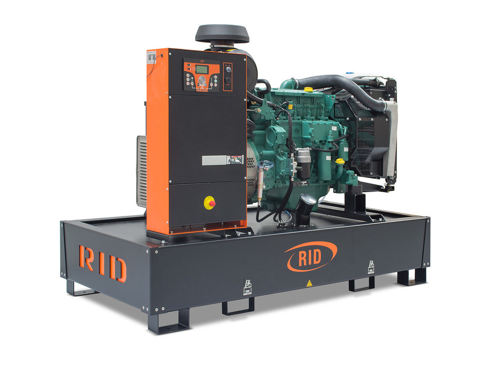 Трьохфазний дизельний генератор RID 100 V-SERIES (80 кВт) відкритий + автозапуск