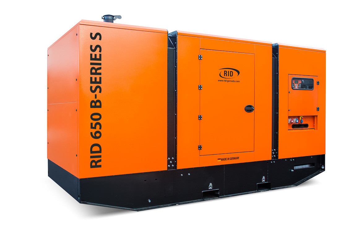 Трьохфазний дизельний генератор RID 650 B-SERIES S (520 кВт) в капоті + зимовий пакет + автозапуск