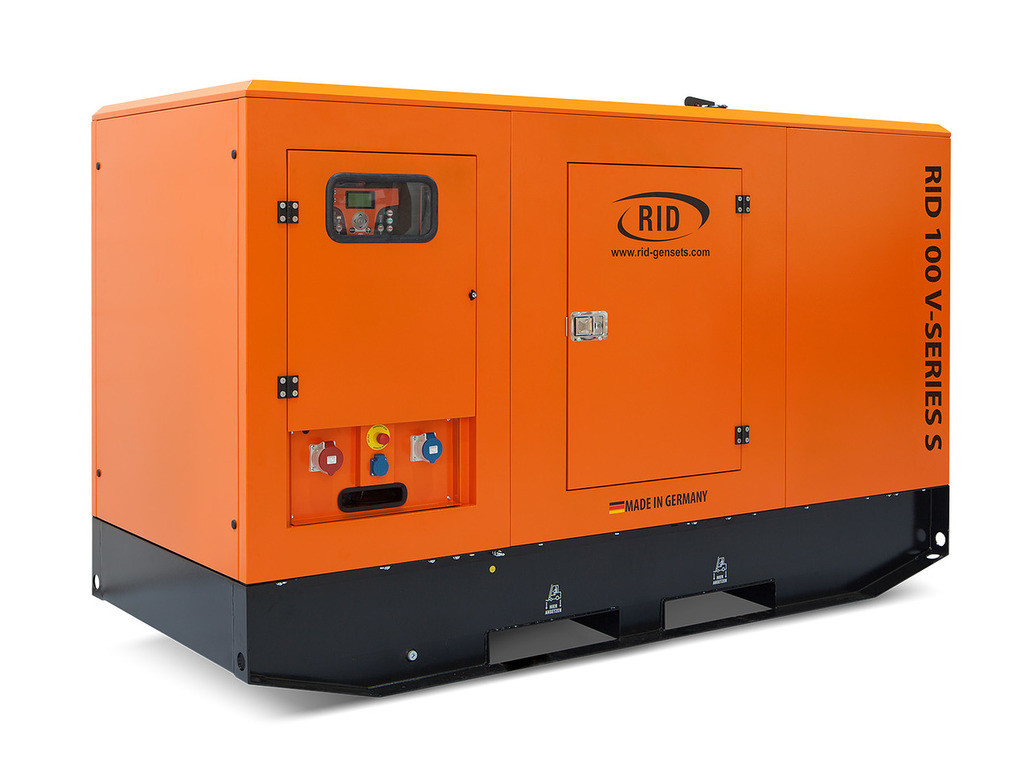 Трьохфазний дизельний генератор RID 100 V-SERIES S (80 кВт) в капоті + зимовий пакет + автозапуск