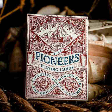 Карти гральні | Pioneers by Ellusionist (Red), фото 1