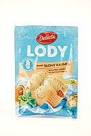 Сухое мороженое Delecta Lody со вкусом соленой карамели 57г (Польша)