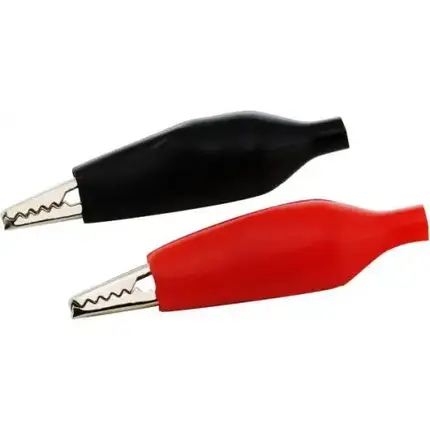 Зажим крокодил AQUAXER, 2 шт. Зажим для соединения, крокодил., фото 1