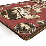 Дерев'яний Постер Hard Rock, фото 3