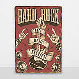 Дерев'яний Постер Hard Rock, фото 6