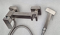 Гігієнічний душ настінного монтажу WEZER PRO9A-02 із нержавіючої сталі