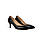 Туфлі жіночі класичні чорні Woman's heel на підборах 6 см зі шкіри, фото 3