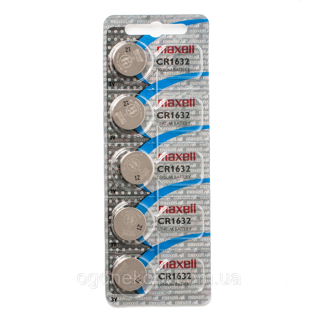 Батарейки MAXELL CR1632 LITHIUM 3V