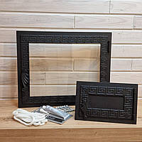 Набір дверцят для печі Hetta Mia 350*430 мм + піддувальні дверцята + монтажний набір