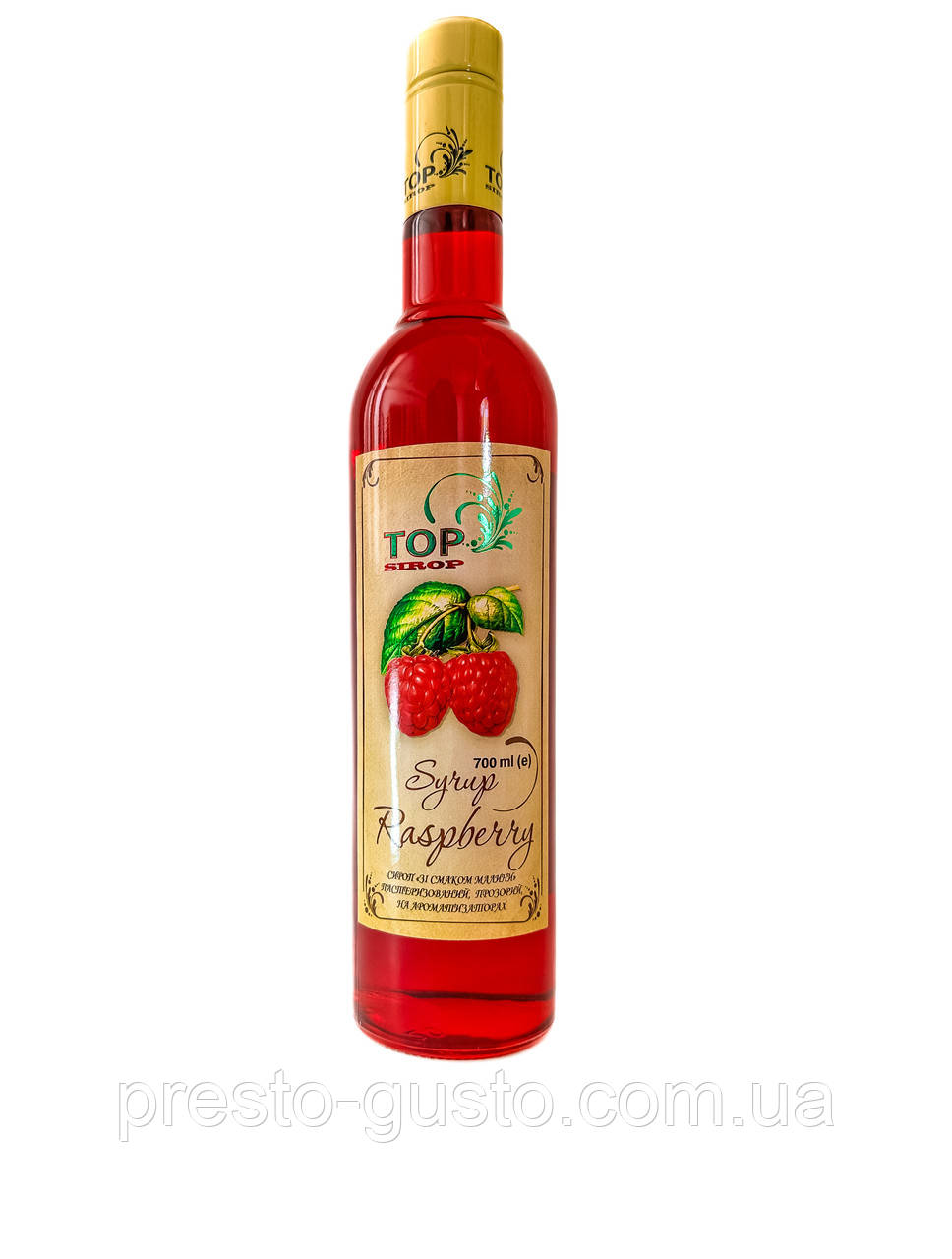 Сироп "Малина" 0,9 л ТМ "TOP Sirop"
