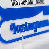 Табличка інстаграм об'ємна 200х250 мм, фото 3