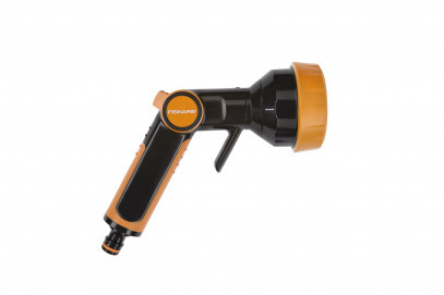 Пістолет-розпилювач Fiskars для поливу регульований з 4 функціями (1020446)