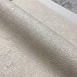 Шпалери вінілові на флізеліновій основі сіро-бежевий AdaWall Signature 1,06 х 10,05м (1009-1), фото 4