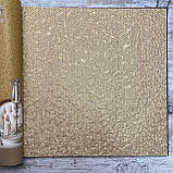 Шпалери вінілові на флізеліновій основі золотистий AdaWall Signature 1,06 х 10,05м (1011-4), фото 7
