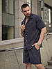 Чоловічий вельветовий літній костюм тініска+шорти, S-XXL розміри, фото 2
