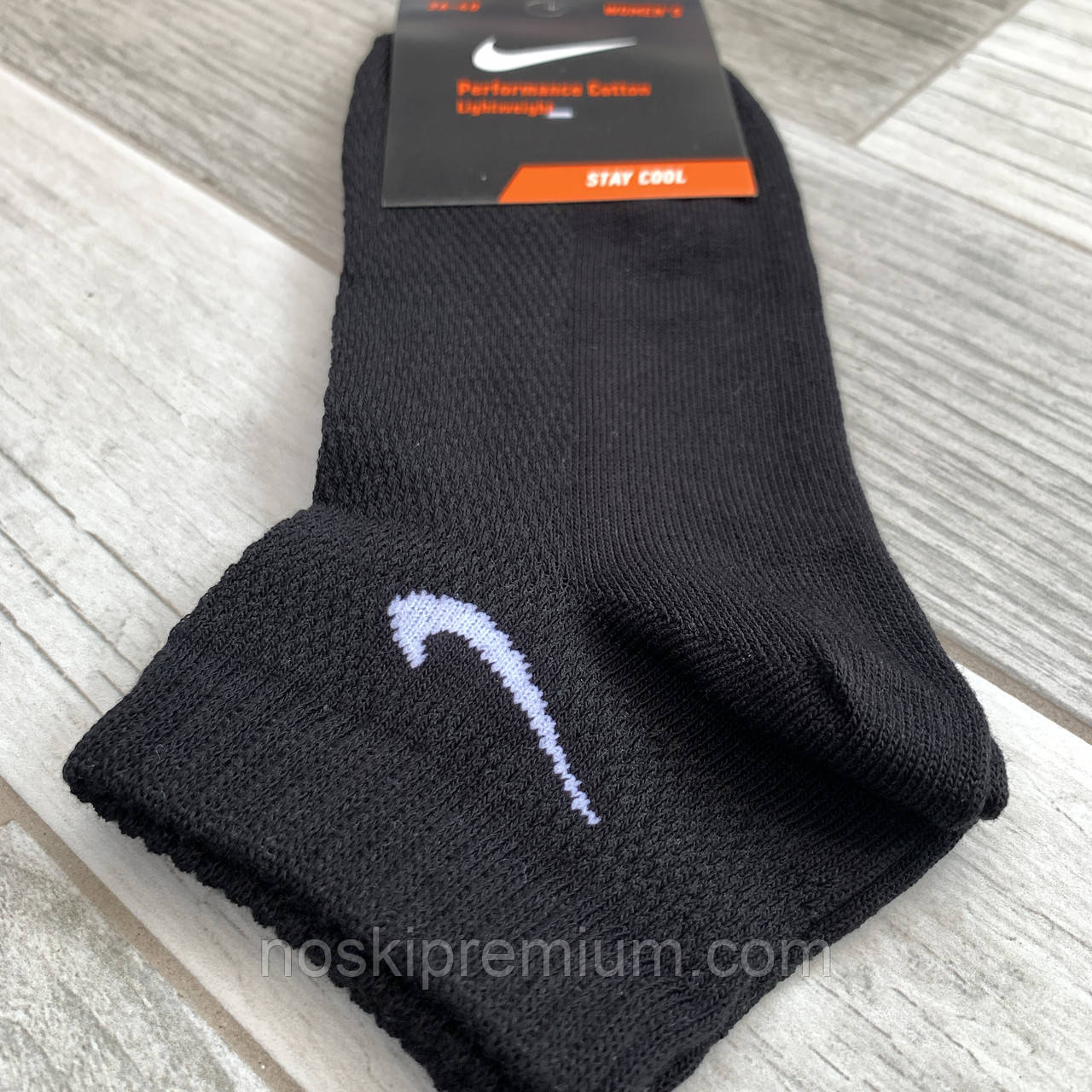 Носки женские хлопок сетка короткие Nike Exclusive, Турция, размер 36-40, ассорти, 05253 - фото 3 - id-p1866163236