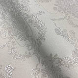 Шпалери вінілові на флізеліновій основі Erismann Versailles сіро-бежевий 1,06 х 10,05м (12173-14), фото 3