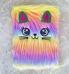 Блокнот "Котик" з хутряною поверхнею, Польща