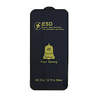 Стекло Antistatic Dustproof IPhone 6/6S (Черный) 32712