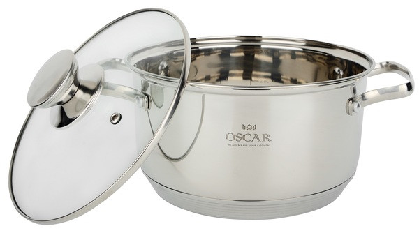 Каструля OSCAR GRAND 22 см (4.75 л) з кришкою (OSR-2001-22)