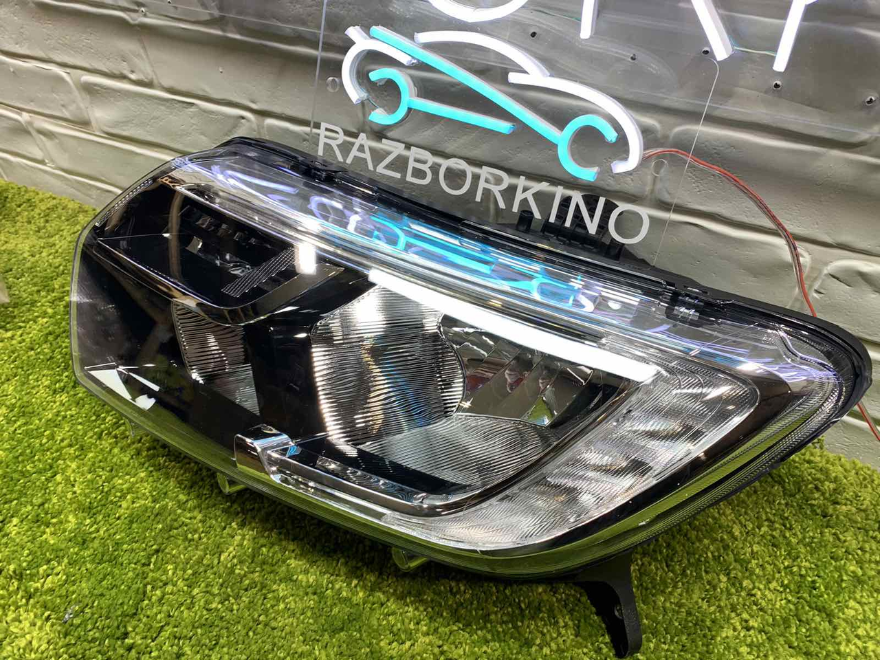 Фара ліва Рено Сандеро 2 нова, Renault Sandero 2 (2017-...) Оригінал 260609154R, 260607366R, фото 1