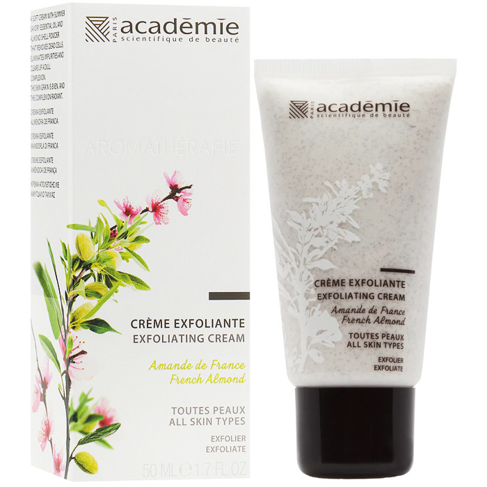 Крем-ексфоліант «Французький мигдаль» Academie Aromatherapie Exfoliating Cream 50ml, фото 1