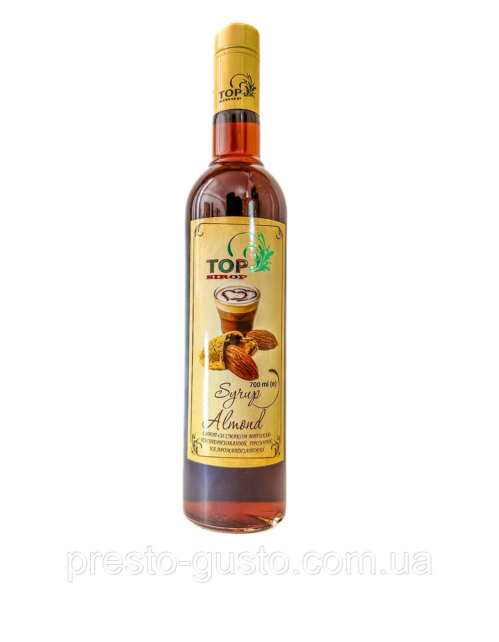 Сироп "Мигдальний" 0,9 л ТМ "TOP Sirop"