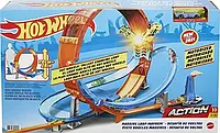 Hot Wheels Massive Loop Гігантська петля Track Loop Slam Launcher Божевільне зіткнення (HCB00)