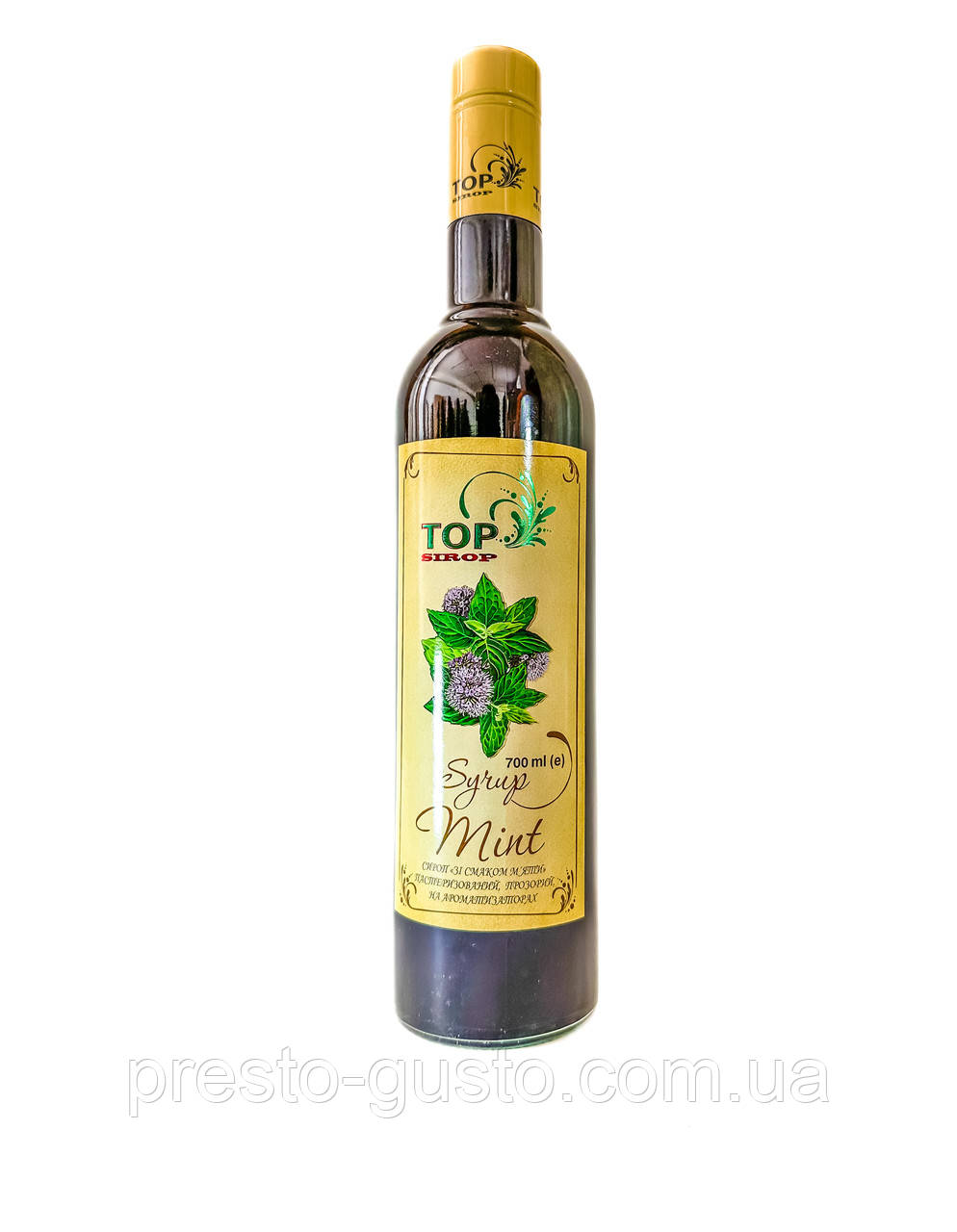 Сироп "М'ята" 0,9 л ТМ "TOP Sirop"