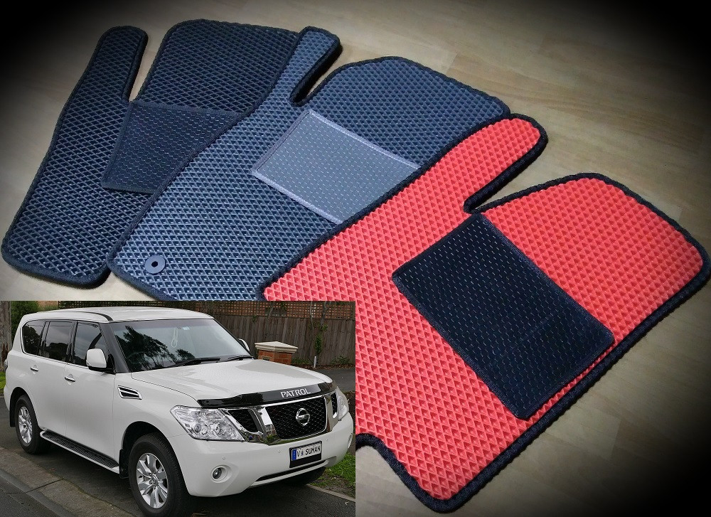 Килимки ЕВА в салон Nissan Patrol Y62 '10-